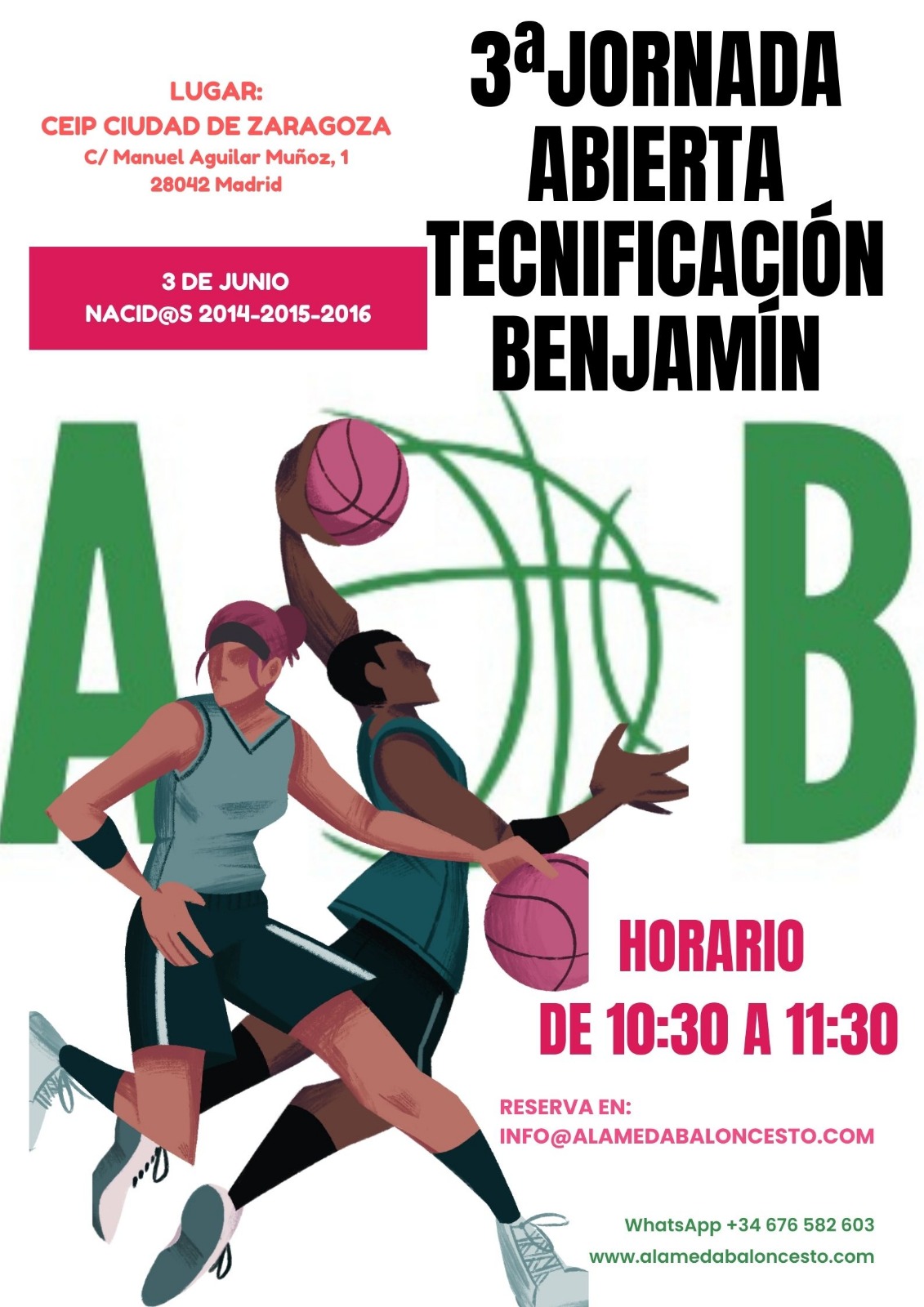 3ª JORNADA DE TECNIFICACIÓN BENJAMÍN ABIERTA